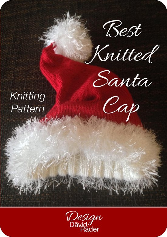 Best Knitted Santa Cap - cover