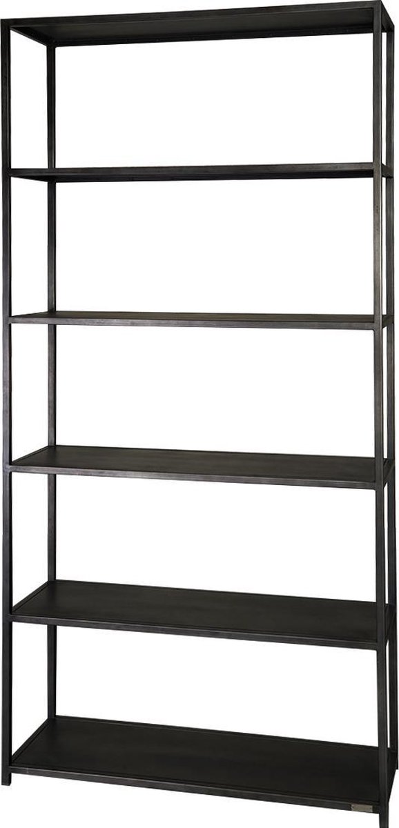 Lifestyle Home Collection - Arizona Boekenkast 100x35x213 - Zwart
