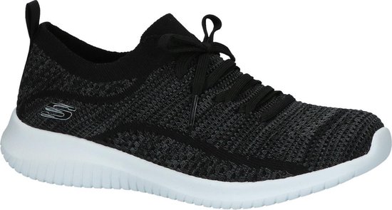 Skechers - 12841 - Sneaker laag sportief - Dames - Maat 35 - Zwart;Zwarte -  BKGY | bol.com