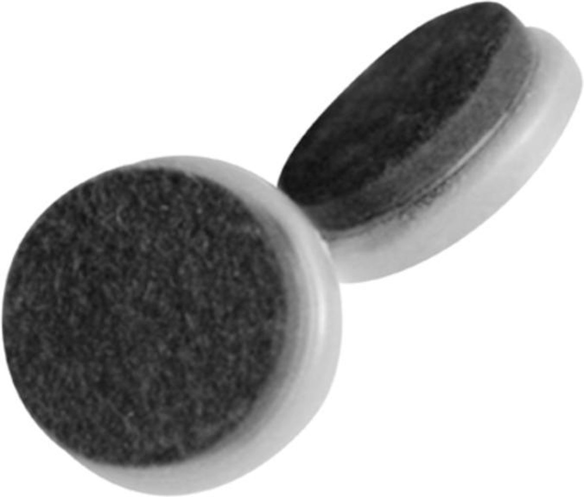 Qlinq Viltglijder Zelfklevend - Wit - 28 mm - 8 Stuks