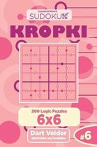 Sudoku Kropki - 200 Logic Puzzles 6x6 (Volume 6)