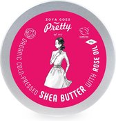 Organic Cold Pressed Shea Butter met Rose Oil - 90 gram