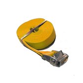 Bagagegordel 35 mm 4M Rood - Verzinkte Klemgesp