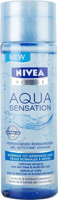 Nivea Aqua Sensation - Gel nettoyant | bol