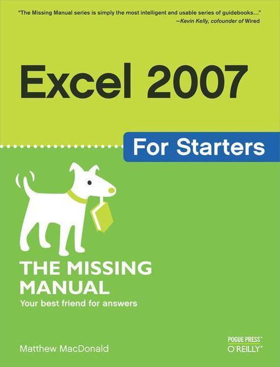 Excel 2007 for Starters - cover