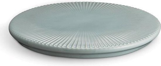 Kähler Design Hammershøi Assiette de service - Ø 30 cm - Céramique - Menthe