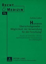 Humanes Ueberschu gewebe - Moeglichkeit Der Verwendung Fuer Die Forschung?