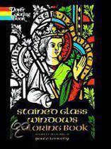 Stained Glass Windows Coloring Book