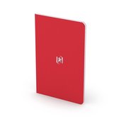 OXFORD Pocket Notes 90x140 mm gelijnd 24 vel 90g tomaten rood