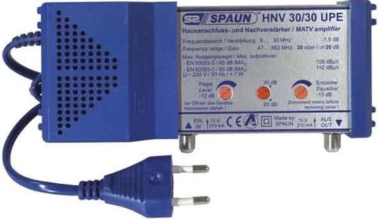 Vooruitgaan tong smeren Spaun TV - Ziggo signaal versterker (HNV 30/30 UPE) | bol.com