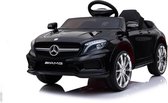 Kinderwagen - Elektrische auto "Mercedes GLA45 AMG" - Gelicenseerd - 12V4.5AH Oplaadbare batterij, 2 motoren - 2.4 Ghz Afstandsbediening, MP3 + lederen zitting + EVA