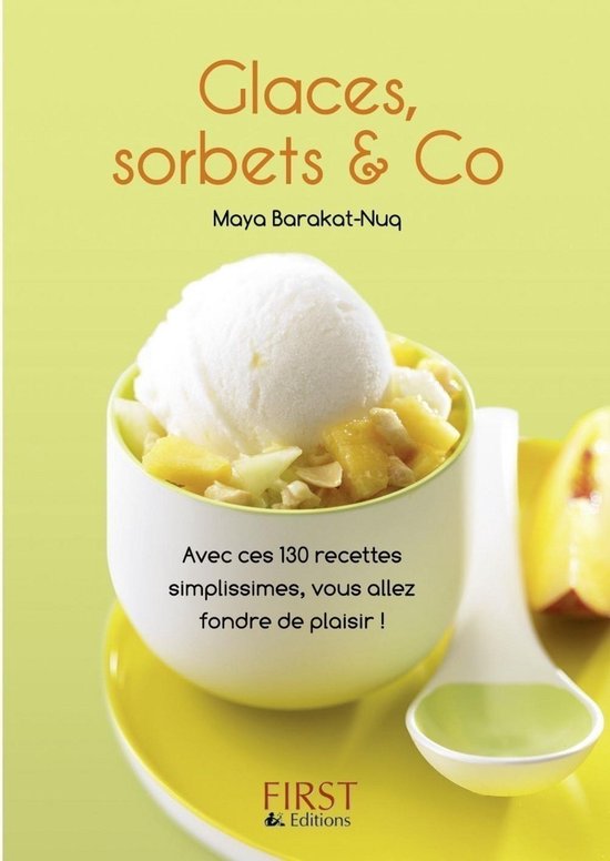 Le petit livre de - Le petit livre de glaces, sorbets & co - cover