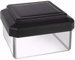 GreenBlue GB126 Solarlamp, hekpaal, tuinlicht met schemeringssensor, warm wit, 4000 K, led (60 x 60)
