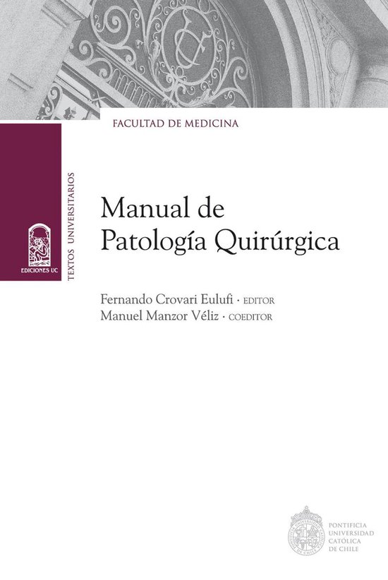 Manual de patología quirúrgica - cover