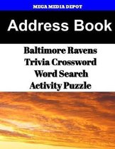 Address Book Baltimore Ravens Trivia Crossword & WordSearch Activity Puzzle