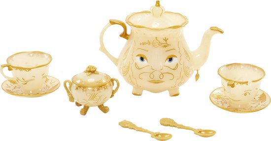 Belle en het beest: Speelset thee kopjes