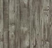 Dutch Wallcoverings Vliesbehang hout - grijs/bruin