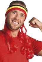 12 stuks: Hoofdband Belgie met rood haar