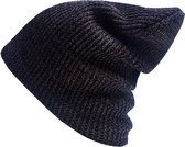 Beanie - Muts - Gebreide muts - Donkerbruin - DisQounts