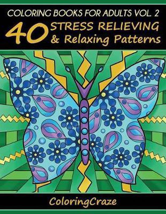 Anti-Stress Art Therapy- Coloring Books For Adults Volume 2 - cover