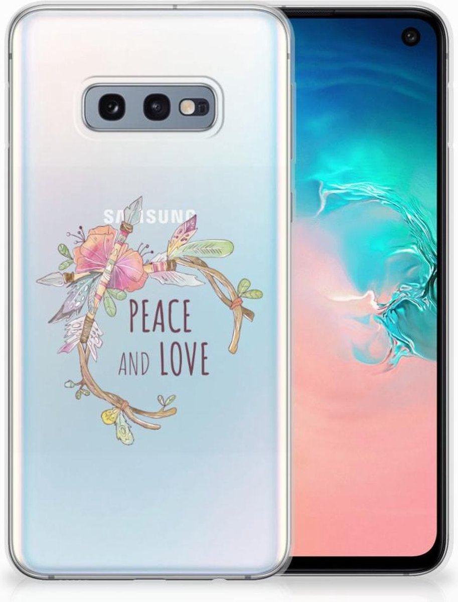 Samsung Galaxy S10e Telefoonhoesje met Naam Boho Text