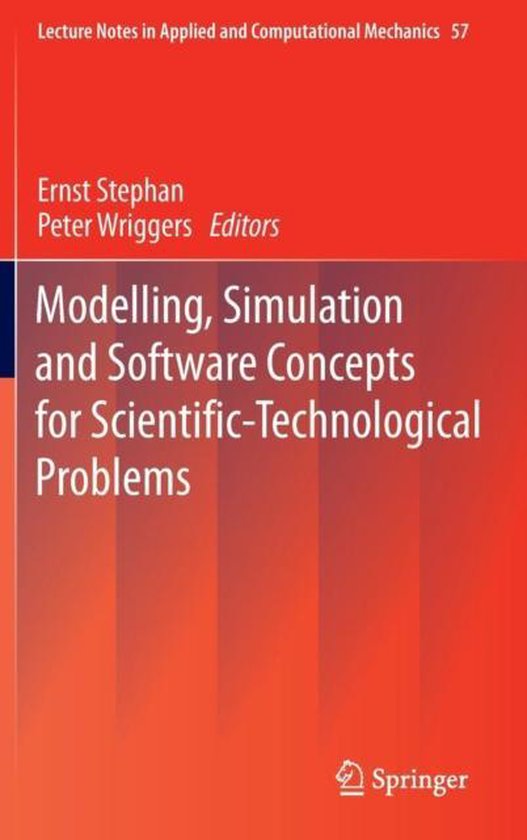 Modelling, Simulation and Software Concepts for Scientific-T ... - cover