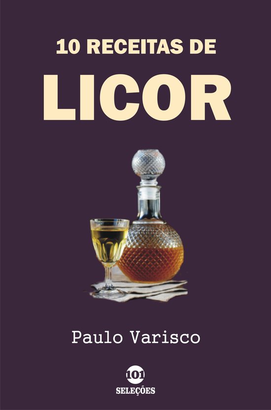 10 Receitas de licor - cover