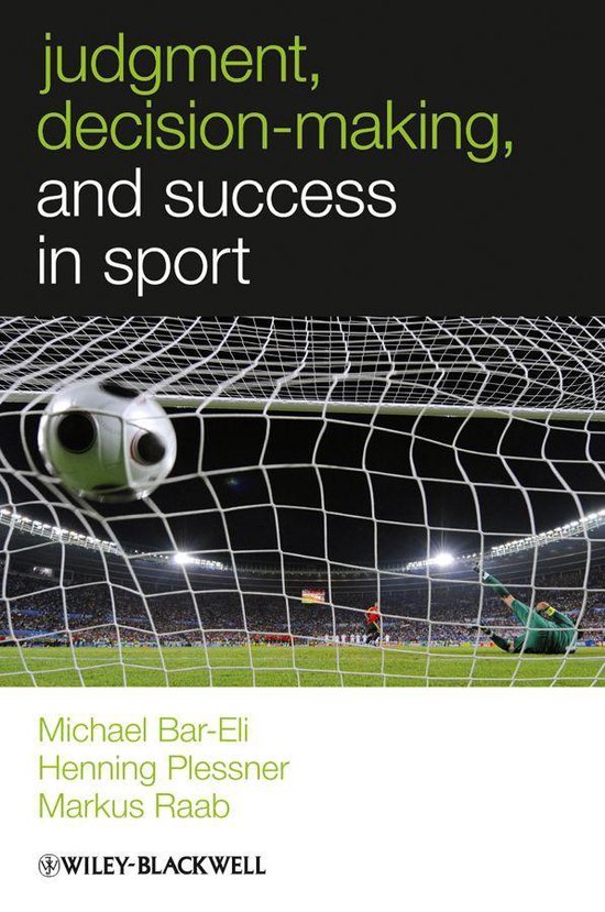 Judgment, Decision-making and Success in Sport - cover