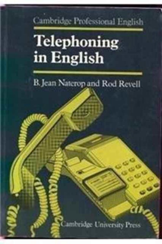 9780521269759 - Telephoning in English Student's Book