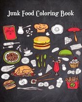 Junk Food Coloring Book