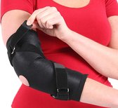 Rafys Elleboogbrace Neopreen, L zwart