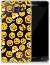 Geschikt voor Samsung Galaxy A3 2016 TPU Hoesje Design Emoji