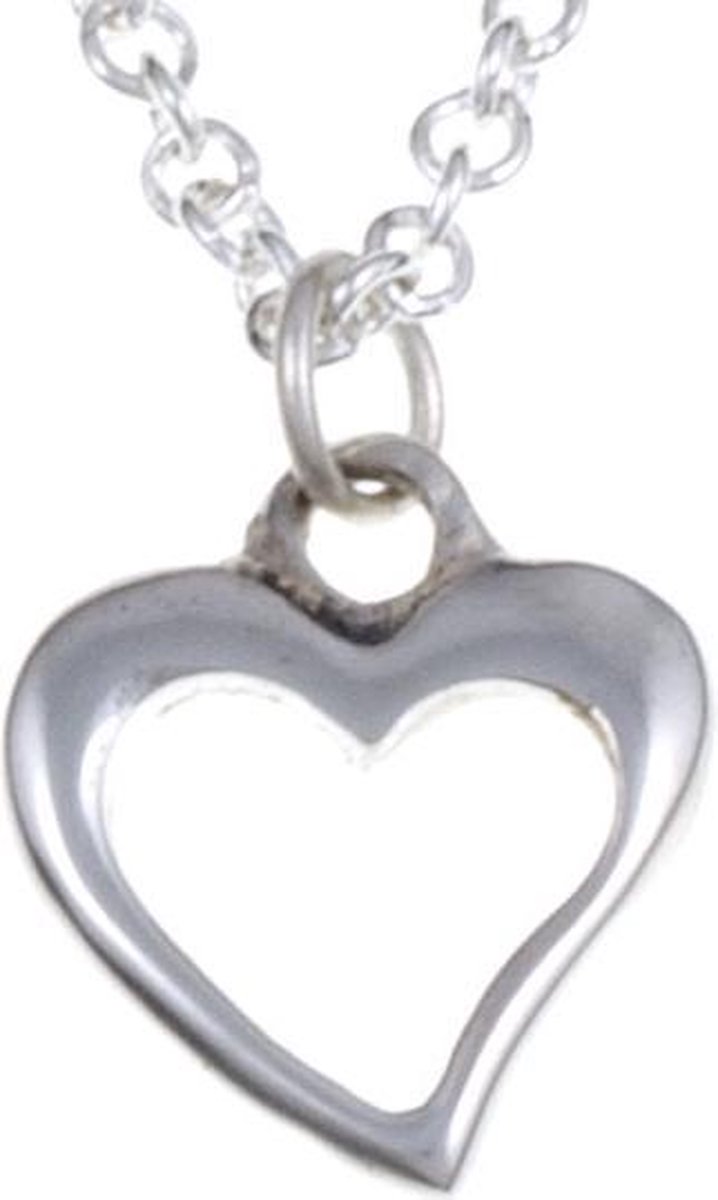 Kleine open hart hanger