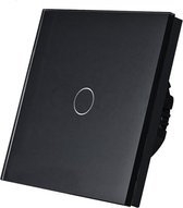 THORN Elektronische Touch DIMMER WISSEL voor 1 lichtpunt met glasplaat zwart