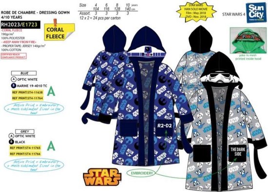 Star Wars Badjas met Baby Yoda, Mandalorian Kind Badjassen met Kap en 3D Oren, Zachte Jongen Ochtendjas van Fleece, Pluizig Dressing Gown, Leuk Cadeau Ideeen (Bruin/Groen, 9-10 Jaar