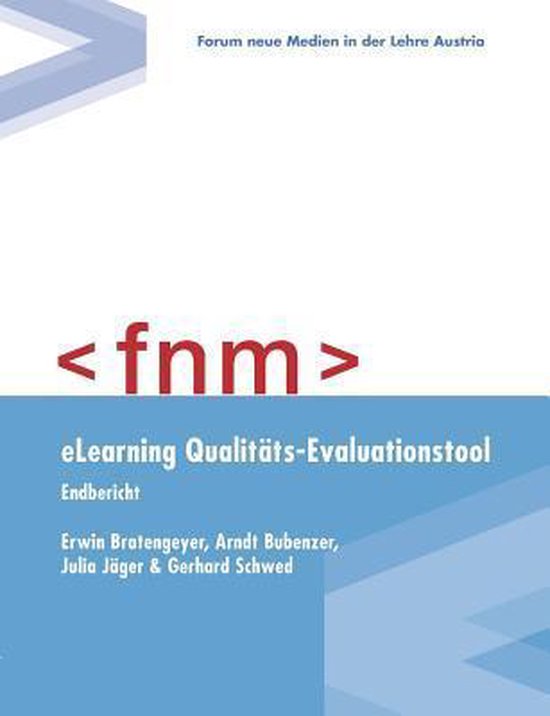 eLearning Qualitäts-Evaluationstool - cover
