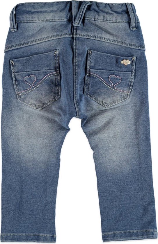 Babyface Meisjes Jogg jeans - Blauw - Maat 86 | bol.com