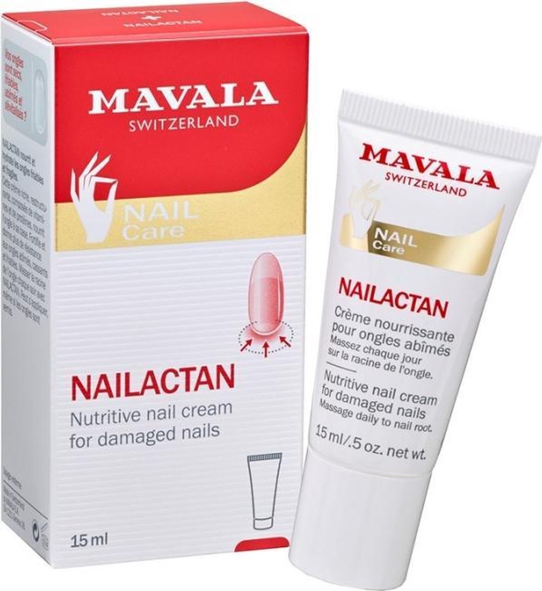 Mavala Nailactan Nutrive Nail Cream Nagelverzorging 15 ml