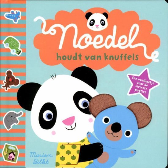 Cover van het boek 'Noedel houdt van knuffels'