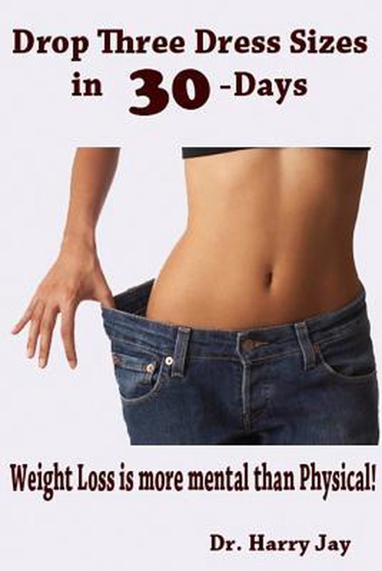 Drop Three Dress Sizes in 30-Days - cover