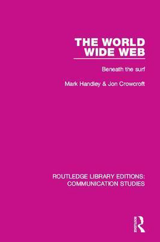 Routledge Library Editions: Communication Studies - The Worl ... - cover