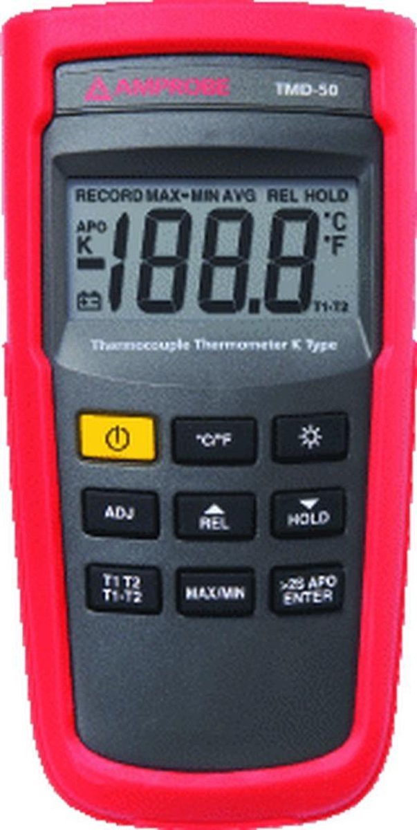 Beha Amprobe TMD-50 Temperatuurmeter -60 - +1350 °C Sensortype K