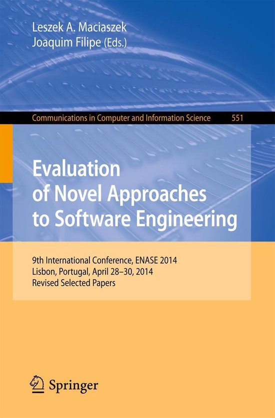 Springer Nature Proceedings Computer Science - Evaluation of ... - cover