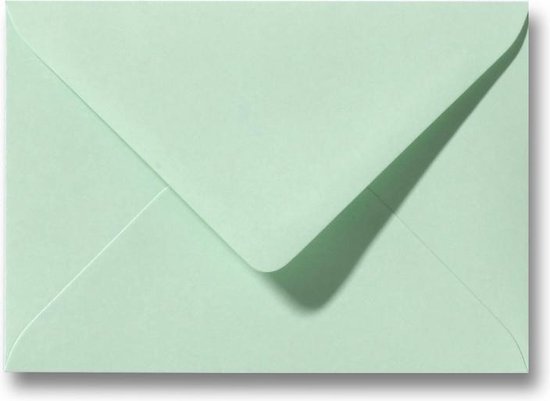 Enveloppe 11 x 15,6 Vert printemps, 100 pièces