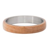 iXXXi Jewelry Vulring 4mm Wood Light Brown - maat 21