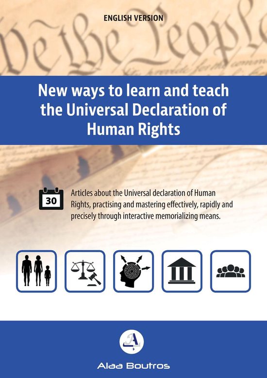 New Ways to Learn and Teach the Universal Declaration of Hum ... - cover