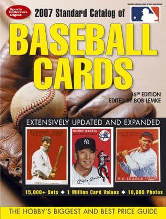Standard Catalog of Baseball Cards The Hobby's Biggest and Best Price
