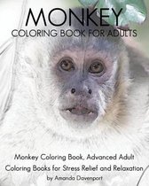 Monkey Coloring Book For Adults