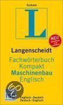 Langenscheidt Fachwörterbuch Kompakt Maschinenbau Englisch