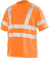 Jobman 5584 Hi-Vis T-shirt 65558465 - Oranje - M